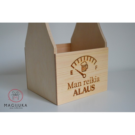 Dėžė alui "Man reikia alaus"