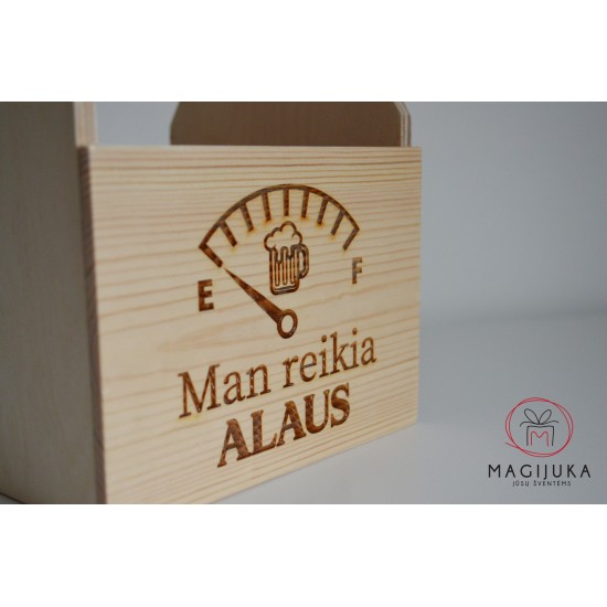 Dėžė alui "Man reikia alaus"