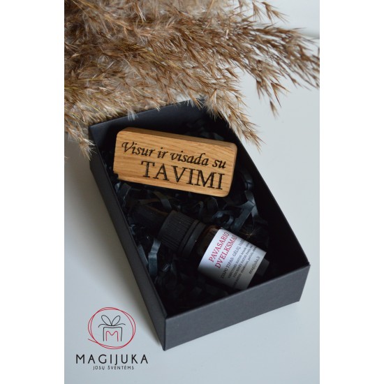 Medinis automobilio kvapas "Visur ir visada su tavimi"