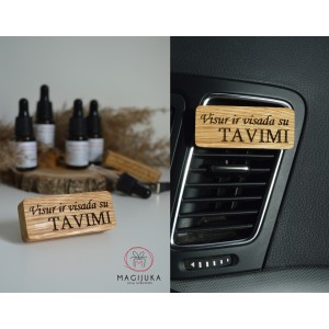 Medinis automobilio kvapas "Visur ir visada su tavimi"