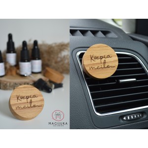 Medinis automobilio kvapas apvalus "Kvepia meile"