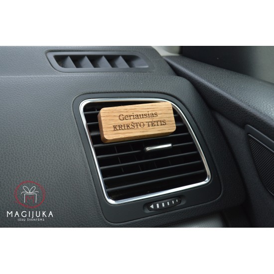 Medinis automobilio kvapas "Geriausias Krikšto tėtis"