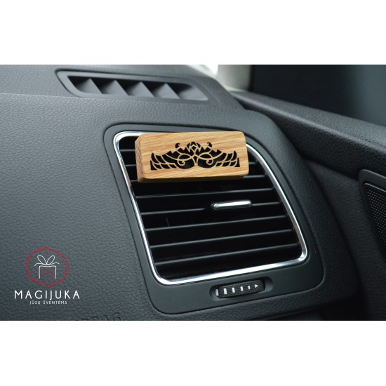 Medinis automobilio kvapas pailgas "Ornamentai"