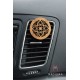 Medinis automobilio kvapas apvalus "Ornamentai" 1