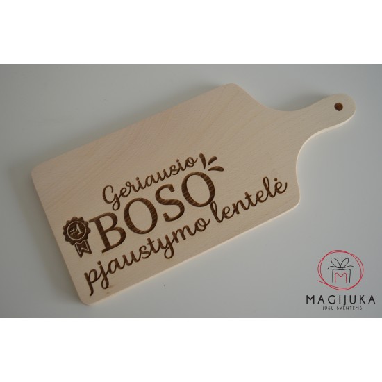 Pjaustymo lentelė "Geriausias BOSAS"