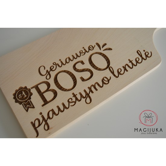 Pjaustymo lentelė "Geriausias BOSAS"