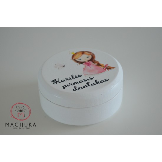 Dėžutė dantukui "Rožinė princesė"