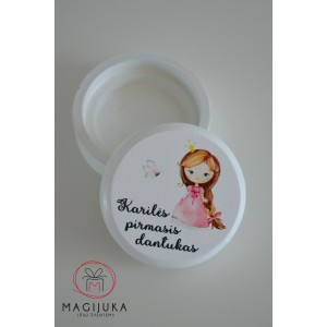 Dėžutė dantukui "Rožinė princesė"