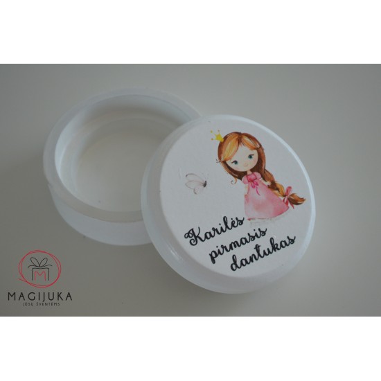Dėžutė dantukui "Rožinė princesė"