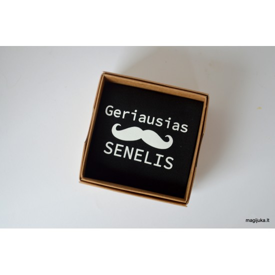 Vyriškos kojinės "Geriausias senelis"