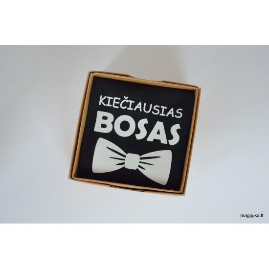 Vyriškos kojinės "Kiečiausias Bosas"