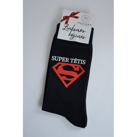 Vyriškos kojinės "Super tėtis"