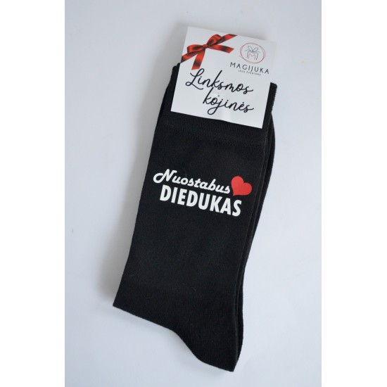 Vyriškos kojinės "Nuostabus diedukas"