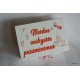 Krikštadėžė "Raudonos detalės"
