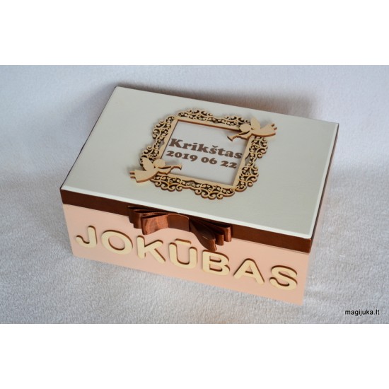 Krikštadėžė "Ornamentai"