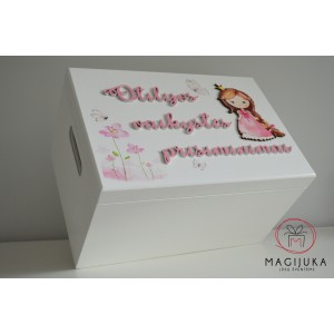Krikštadėžė "Rožinė princesė"