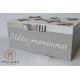 Krikštadėžė "Pilki drugeliai"