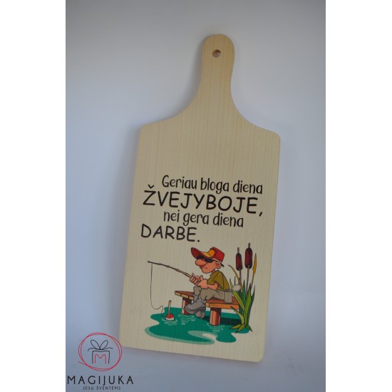 Spalvota lentelė "Žvejys"