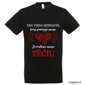 Marškinėliai "Tėčio mergaitė"