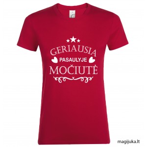 Moteriški marškinėliai "Geriausia močiutė"