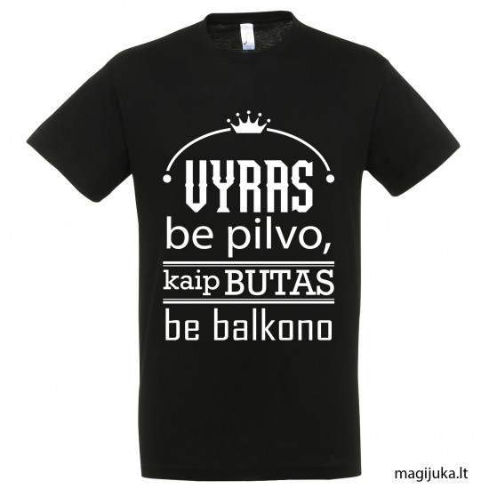 Marškinėliai "Vyras be pilvo" Marškinėliai "Vyras be pilvo"