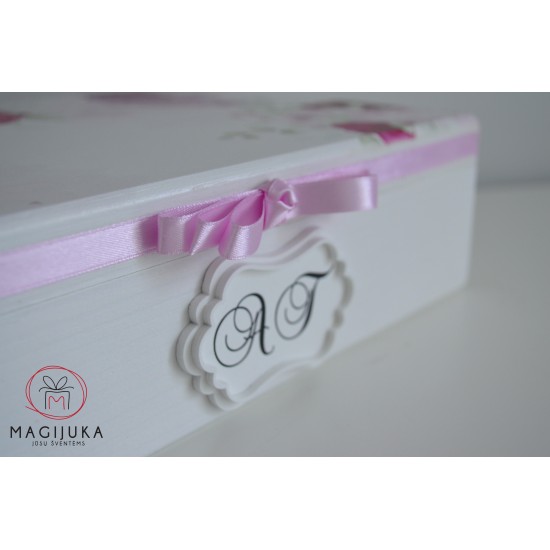 Elegantiška dėžutė "Rožinė"