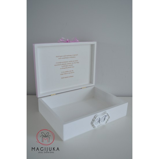 Elegantiška dėžutė "Rožinė"