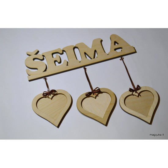 Nuotraukų rėmelis "Šeima"