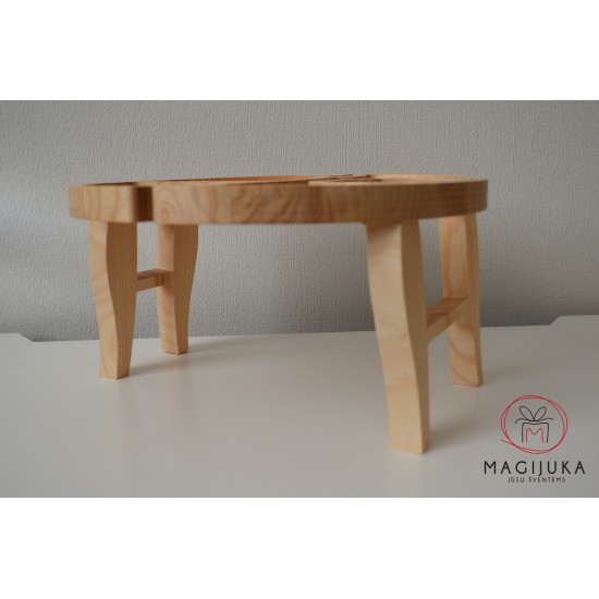 Padėklas - staliukas "Apvalus"