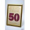 50 gimtadienio sveikinimas