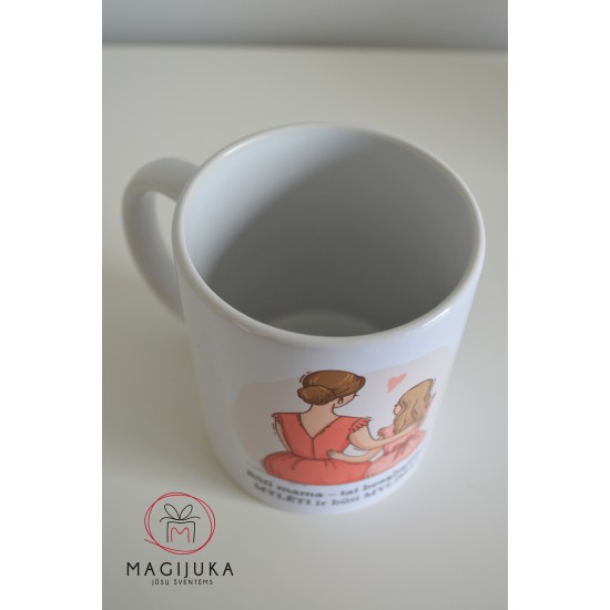 Puodelis "Mama ir dukra"