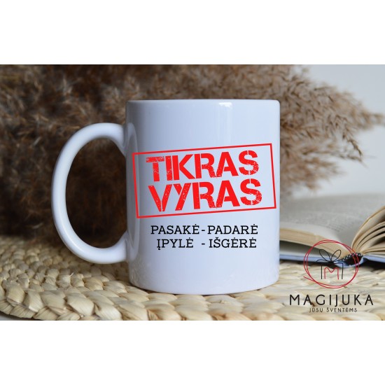 Puodelis "Tikras VYRAS"