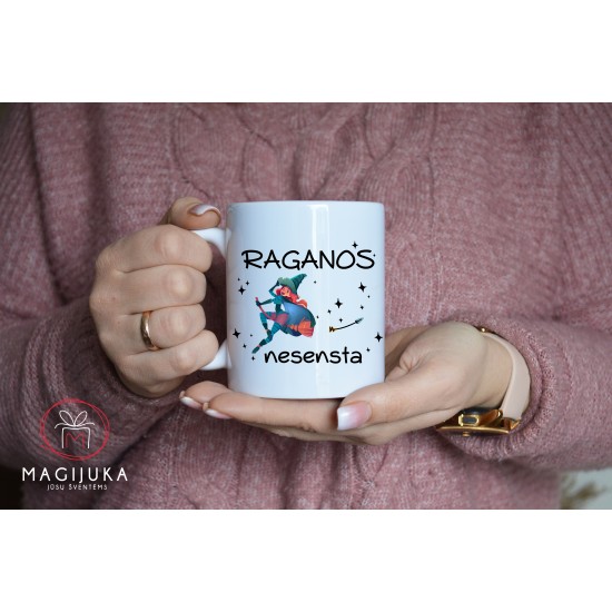 Puodelis "Raganos nesensta" Puodelis "Raganos nesensta"