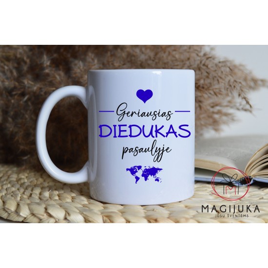 Puodelis "Geriausias DIEDUKAS pasaulyje"
