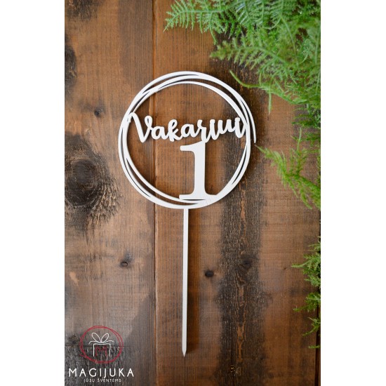Smeigtukas gimtadieniui "Apvalus"