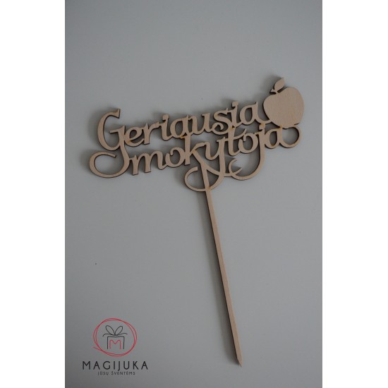 Smeigtukas "Geriausia mokytoja"