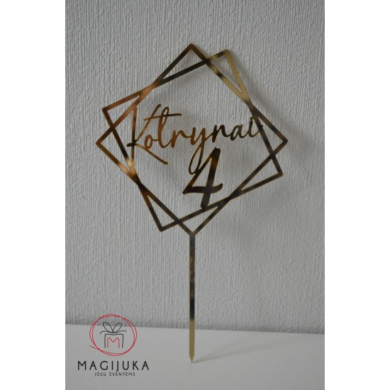 Smeigtukas gimtadieniui "Kvadratai"