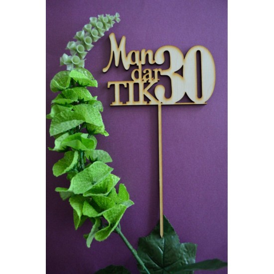 Smeigtukas tortui "Man dar tik 30"