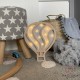 Medinis vaikiškas šviestuvas "Oro balionas"
