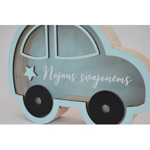 Pastatoma taupyklė "Mašinytė"