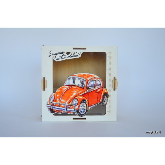Taupyklytė "Svajonių automobiliui"