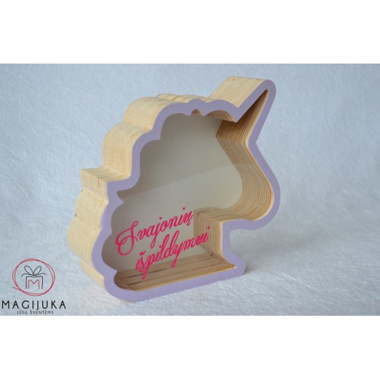 Pastatoma taupyklė "Vienaragis"