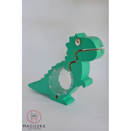 Pastatoma taupyklė "Dinozauras"