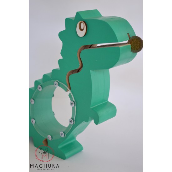 Pastatoma taupyklė "Dinozauras"