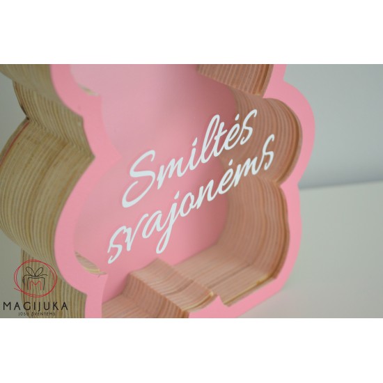 Pastatoma taupyklė "Meškiukas"