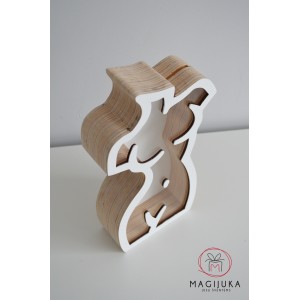 Pastatoma taupyklė "Moters siluetas"