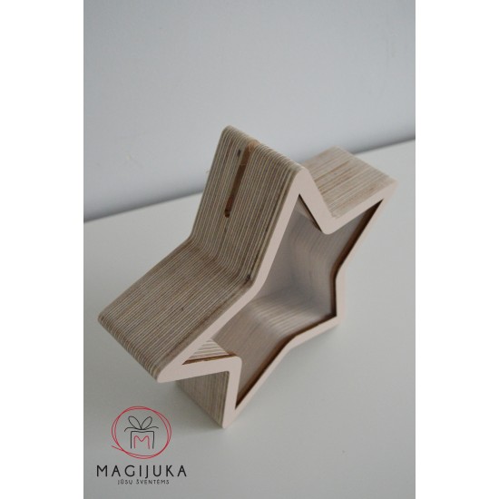 Pastatoma taupyklė "Žvaigždė"