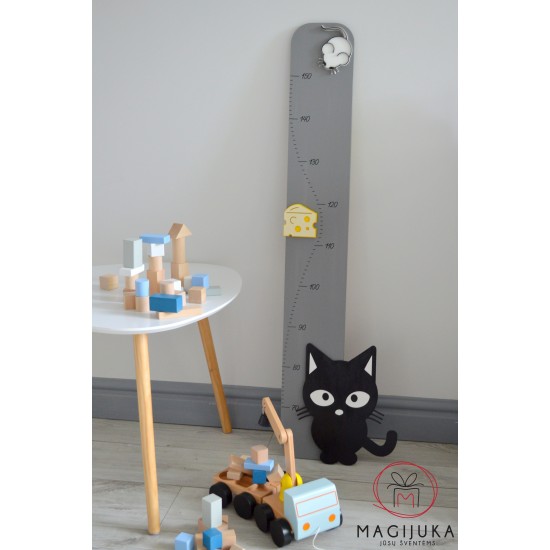Ūgio matuoklė "Katinėlis" + DOVANA