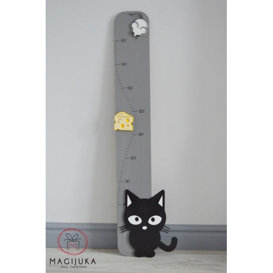 Ūgio matuoklė "Katinėlis" + DOVANA