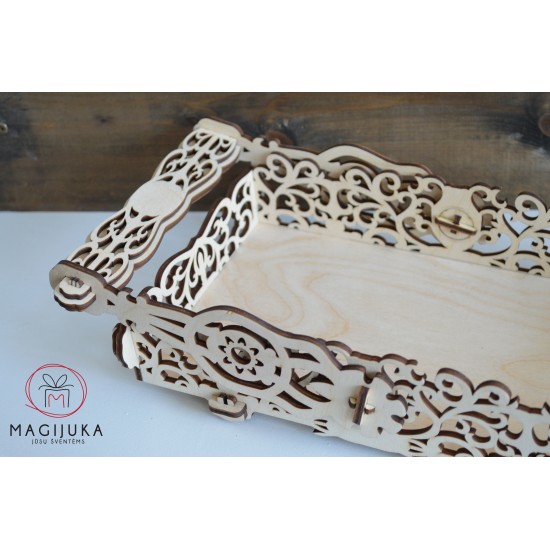 Krepšelis kiaušiniams "Ornamentai"